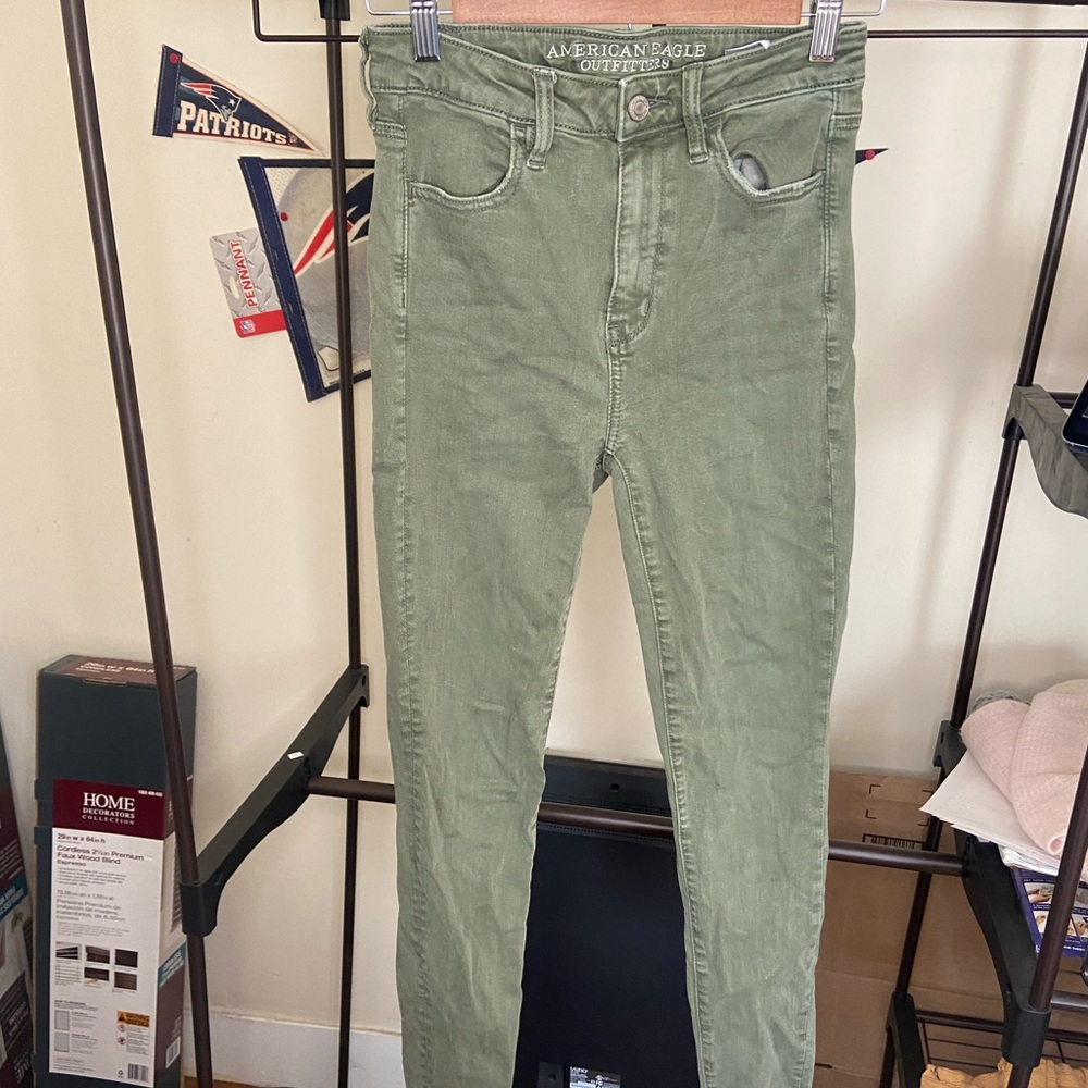 American Eagle Super Hi Rise Jeggings